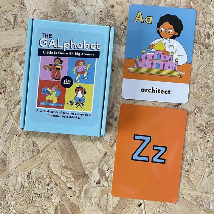 Boss Babs - The GALphabet - Flash Cards