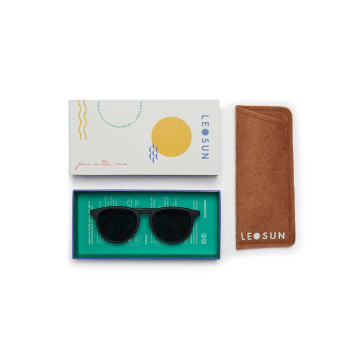 Leosun Kids Polarized Sunglasses 3+ Years: Oli | Black Fade