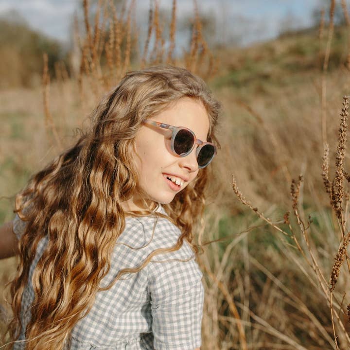Leosun Kids Polarized Sunglasses 5+ Years: Easton - Faded Rainbow