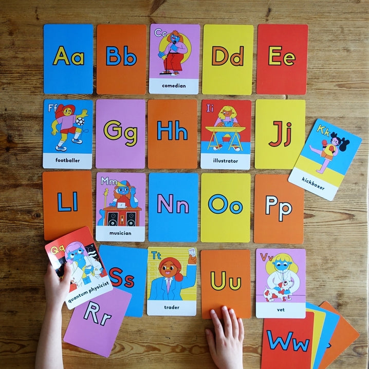Boss Babs - The GALphabet - Flash Cards