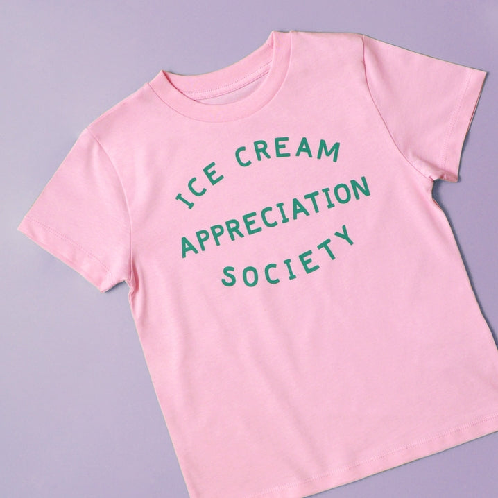 Ice Cream Appreciation Society - Kid's T-Shirt - Strawberry