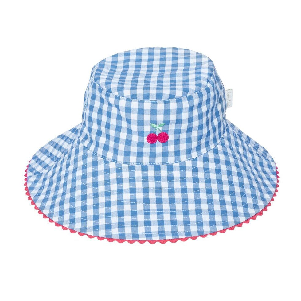 Rockahula Kids Cherry Gingham Reversible Sun Hat 3-6 Years