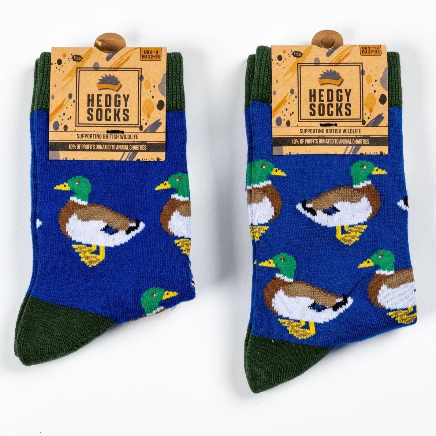 Hedgy Socks - KIDS BAMBOO SOCKS | DUCK SOCKS
