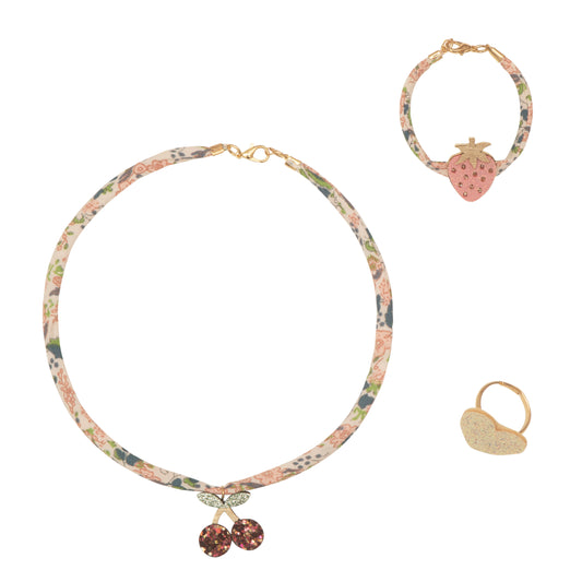 Mimi & Lula  Cherries Jewellery Set