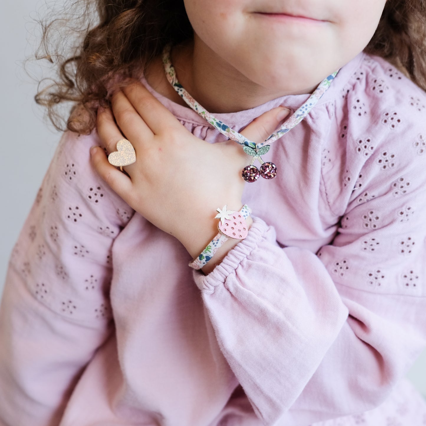 Mimi & Lula  Cherries Jewellery Set