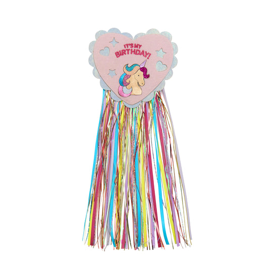 Mimi And Lula:MAGICAL UNICORN BIRTHDAY BADGE