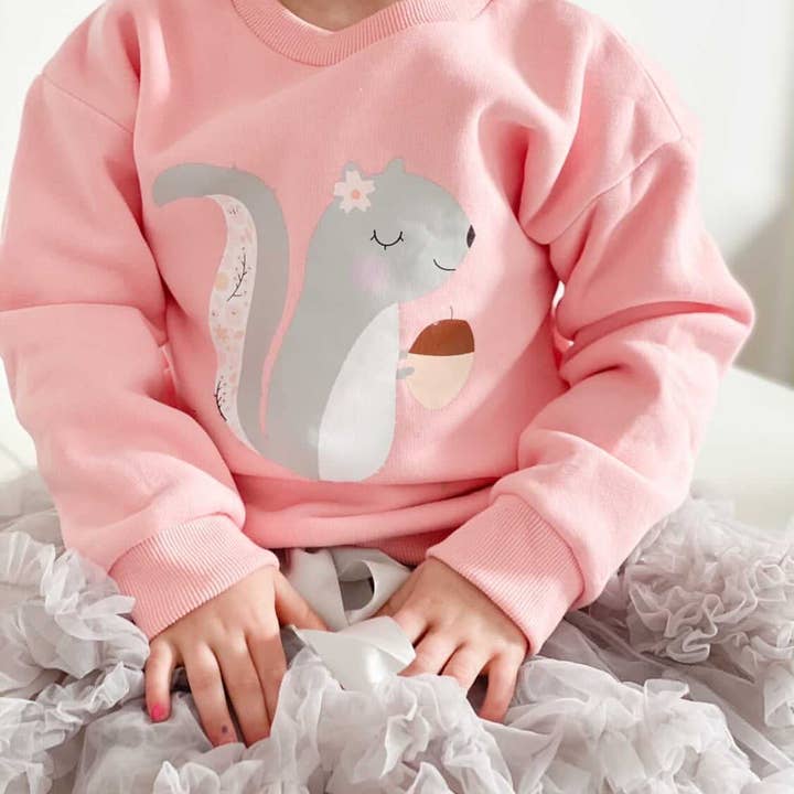 Grace James Online - Pink Squirrel Sweatshirt