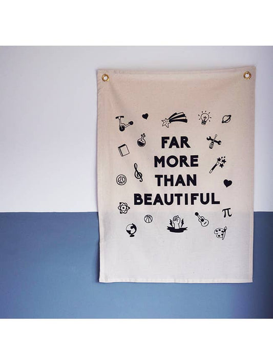 Boss Babs - Wall Flag - Far More Than Beautiful