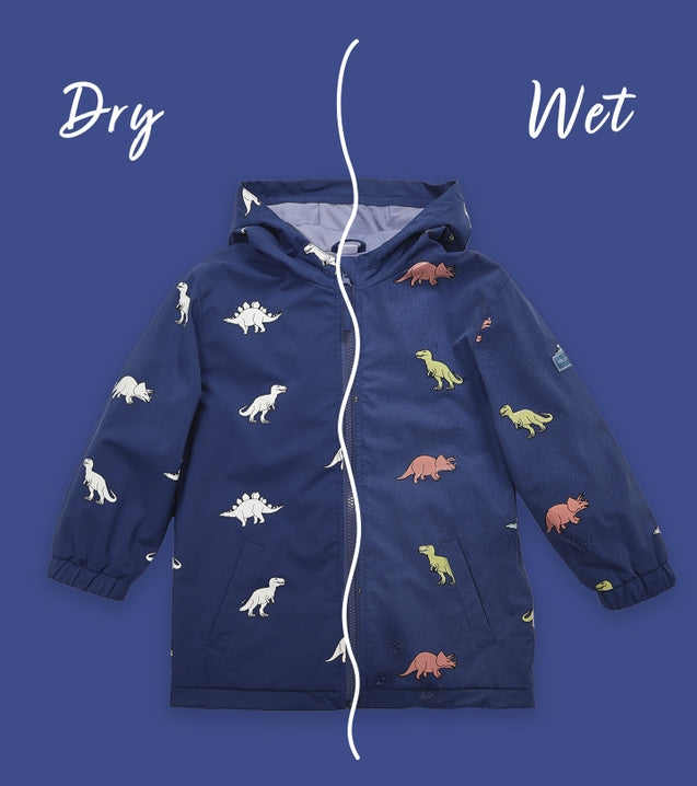 Holly & Beau: Dinosaur Colour Changing Raincoat