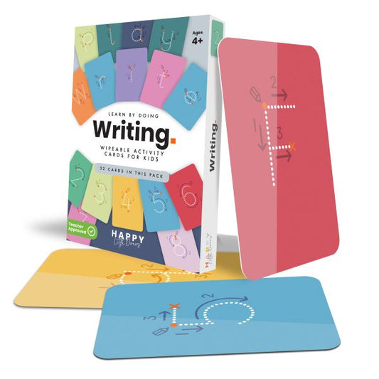 Happy Little Doers Writing Activity Flashcard