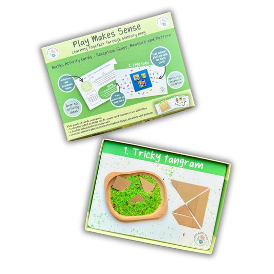 Play Makes Sense - Reception Shape, Measure and Pattern Activity Cards