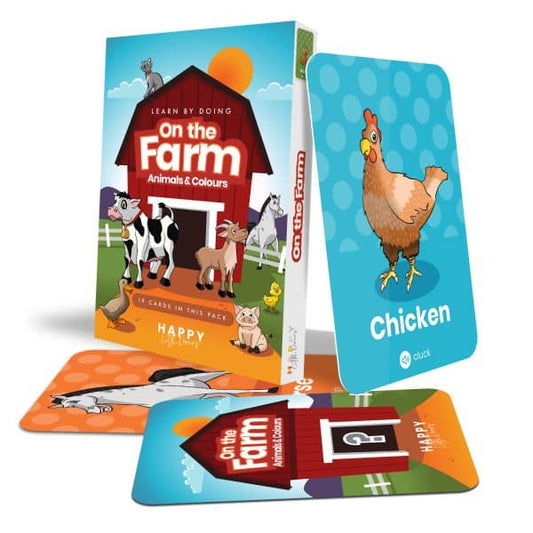 Happy Little Doers On the Farm Activity Flashcards