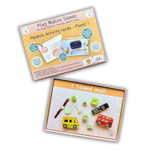 Play Makes Sense - Phase 1 Phonics Activity Cards