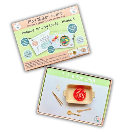 Play Makes Sense - Phase 3 Phonics Activity Cards