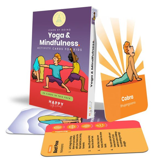 Happy Little Doers Yoga & Mindness Flashcard