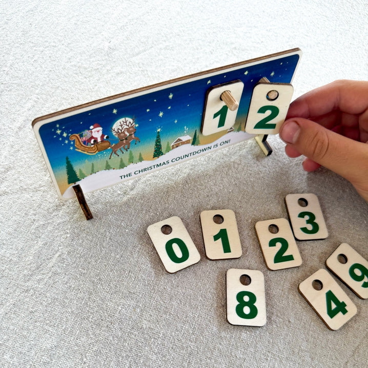 Cotton Twist: Christmas Countdown Calendar Chart