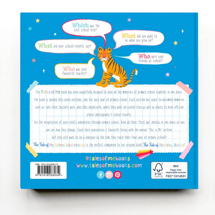 Tales of Me Books: The Tale of My School Adventures