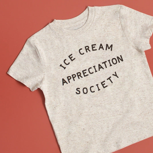 Ice Cream Appreciation Society - Kid's Tee - Cookies & Cream