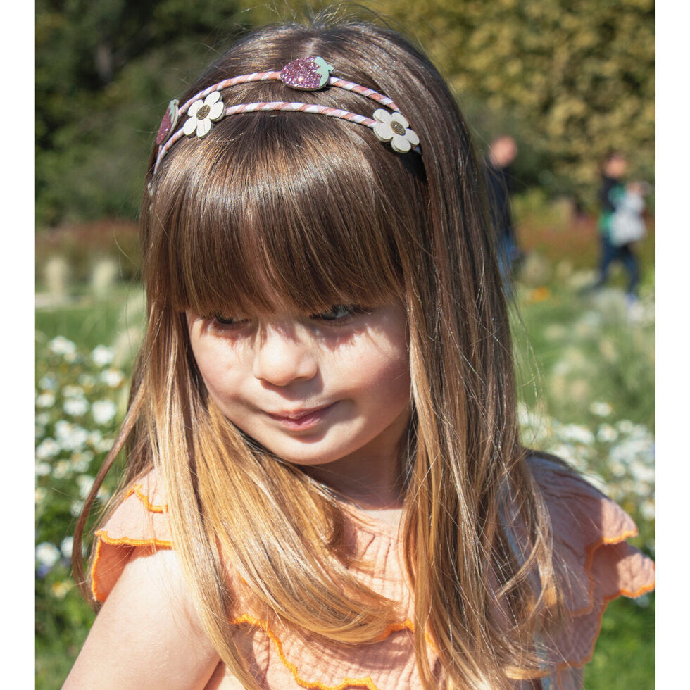 Rockahula Sweet Stawberry Double Headband